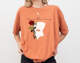 Phantom der Oper Tshirt für Film-Liebhaber-Shirt für Film-T-Shirt für musikalische Geschenke für Musik-Liebhaber-T-Shirt für Theatergeschenke