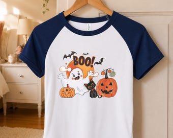 Retro Halloween Ghost tshirt: 80s/90s vintage Halloween vibes, Old school Halloween, Classic Halloween