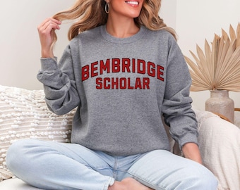 The Mummy Movie Sweatshirt: Bembridge Scholar Retro 90s Pop Culture Crewneck