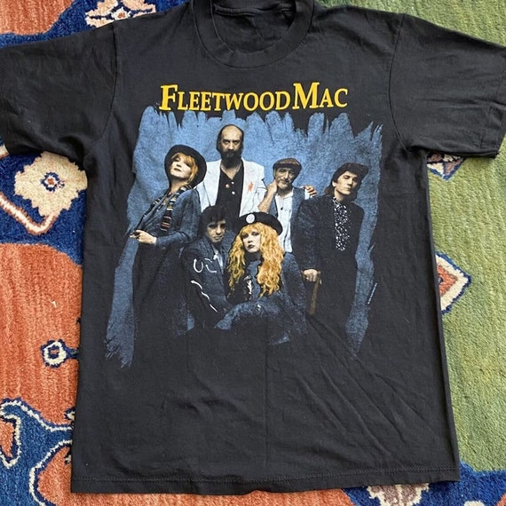 Vintage 90s Fleetwood Mac Tour 1990 Shirt, Fleetwo