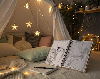 Disegni da colorare di scheletri: disegni stravaganti per prendersi cura di sé (download digitale PDF)