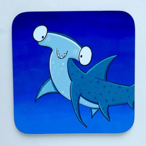 Dessous de verre requin marteau