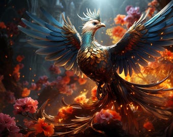 Aurelia, The Magical Phoenix Astral Spirit Companion- Distant, Direct Spirit Binding