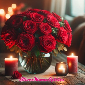 Bouquet of Red Roses- Spirit Companion Offering