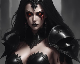Seraphina, The Vampire Warrior Protector Spirit Companion Magical Vessel