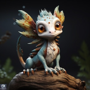 Baby Dragon Familiar Spirit Companion- Distant, Direct Spirit Binding