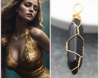 Thalassa, Mermaid Spirit Companion Magical Vessel