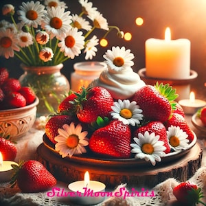 Magical Strawberries- Spirit Companion Offering
