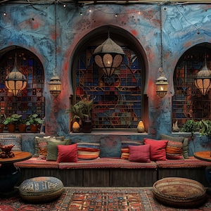 The Magical Moroccan Room Astral Realm, Enchanted Portal