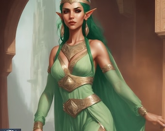 Elaria, Elf Spirit Companion- Attract Wealth, Well-Being, Financial Prosperity- Distant, Direct Spirit Binding