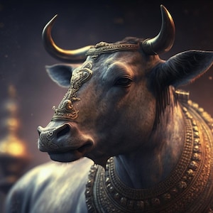 Kamadhenu, The Indian Sacred Cow Spirit Companion- Attract Wealth, Money, Prosperity- Distant, Direct Spirit Binding