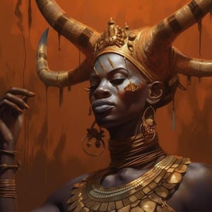 Nyah, The African Spirit Companion Who Teaches Magic and Secret Sciences- Distant, Direct Spirit Binding