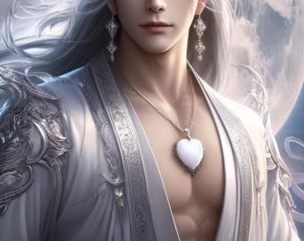 Selanor, The Moon God Spirit Companion Magical Vessel