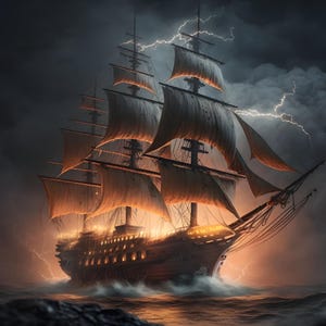 Enchanted Astral Gateway Portal to Magical Ship, Direct Portal, Astral Realm