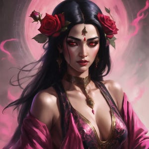 Ilyana, The Jinn Vampire Spirit Companion, Distant Direct Spirit Binding