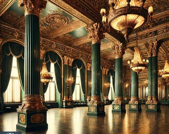 Direct Portal to Vampire Grand Ballroom in Medieval Venice- Distant, Direct Binding