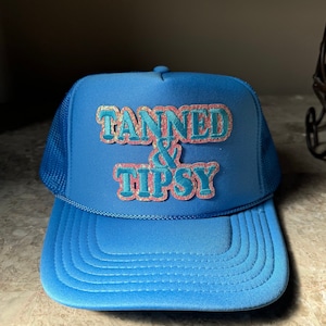Tanned & Tipsy trucker hat