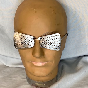 Post Apocalyptic glasses made of metal