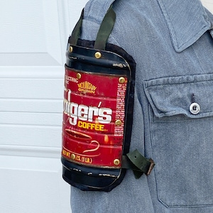 Steel post apoc shoulder armor