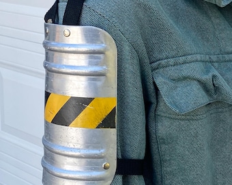 Formed aluminum shoulder armor