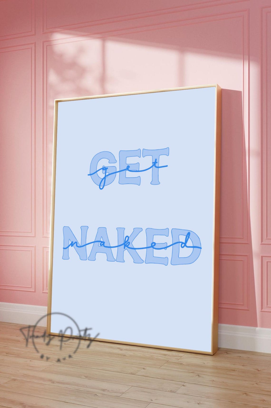 Trendy Blue Bathroom Decor, Printable Art Bathroom, Coquette Room Decor ...