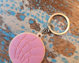 Pink Concha Keychain