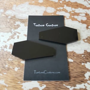 Coffin Hair Clips More Colors