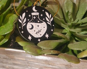 Plant Witch Ornament