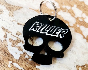 Gothic Skull Pet or Human ID Tag