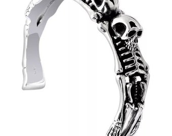 Skeletal Metal Cuff
