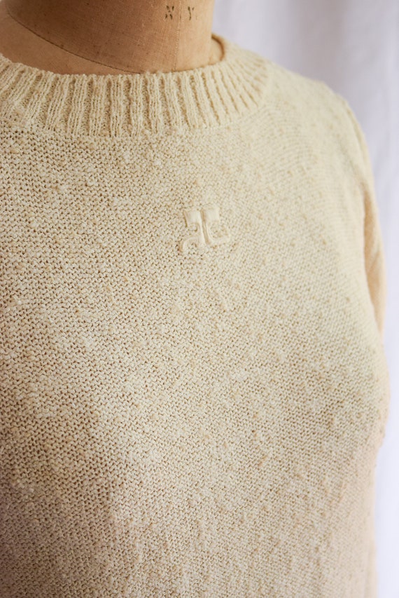 1970s Sweater | Courrèges | Vintage 70s Pullover … - image 4