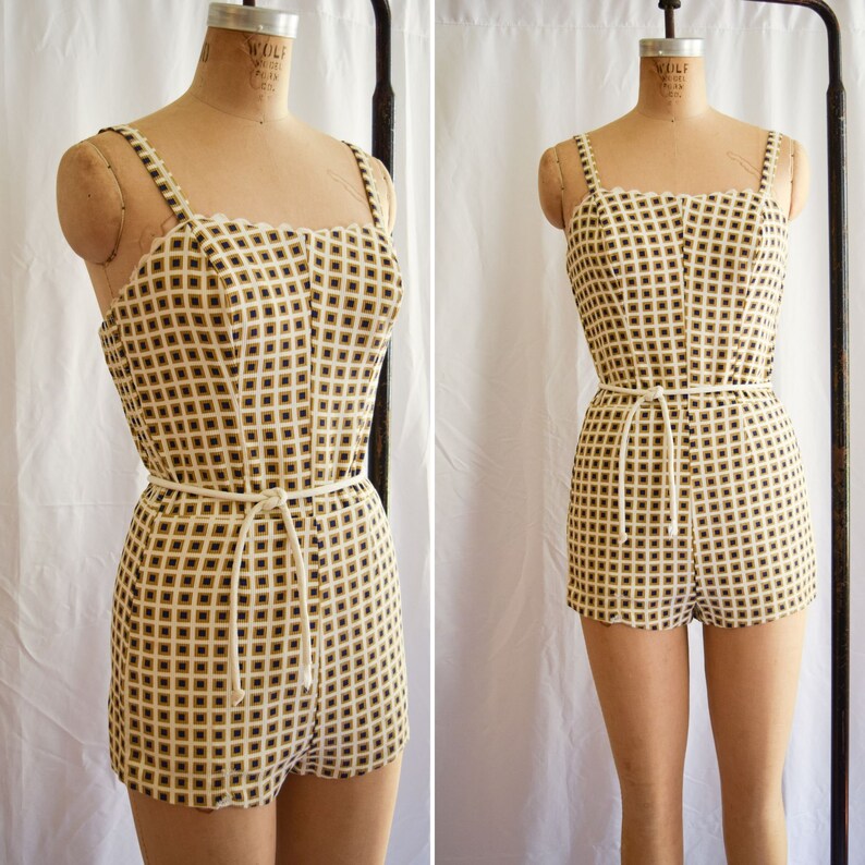 1960s playsuit
