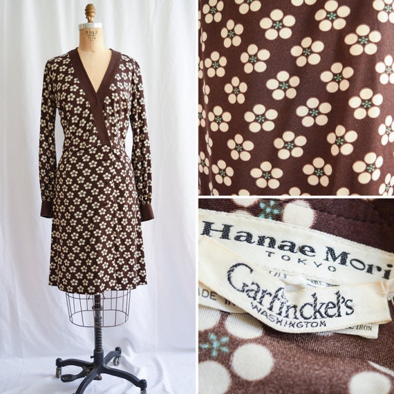 vintage 70s wrap dress
