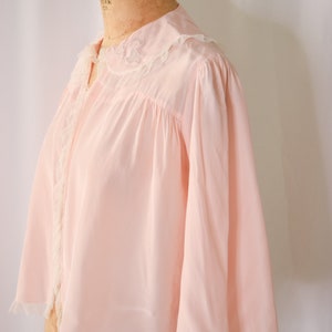 1930s Bed Jacket Trousseaux by Terris Vintage 30s Pink Rayon Bed Jacket ...
