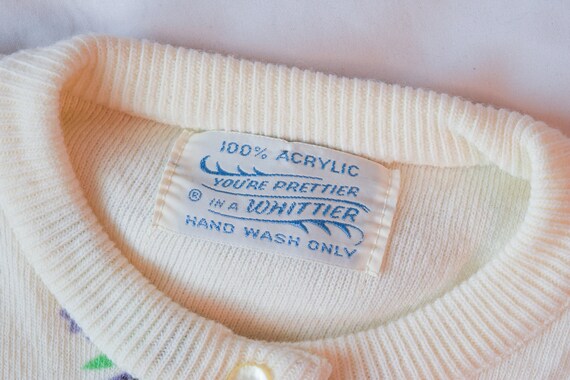 shrinking violet cardigan