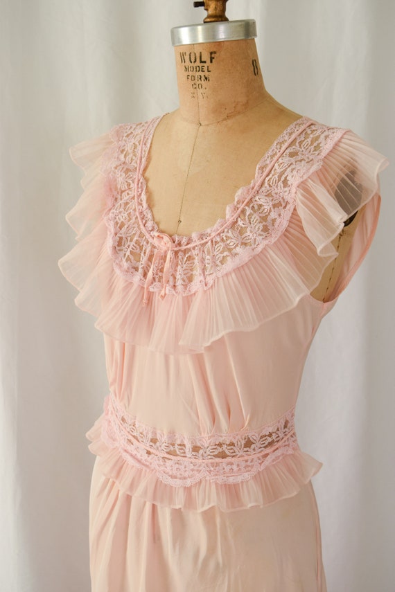 1940s Nightgown | Penney's Adonna  | Vintage Late… - image 4