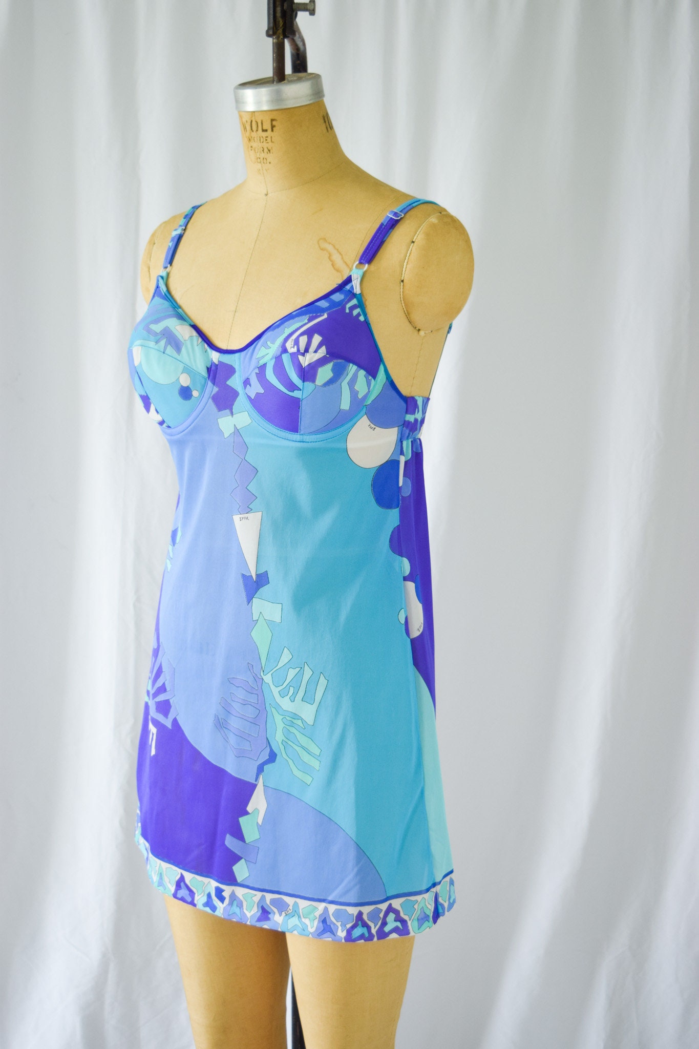 emilio pucci slip dress Iride silk Pucci 5% elastane Emilio Pucci - Jersey Satin
