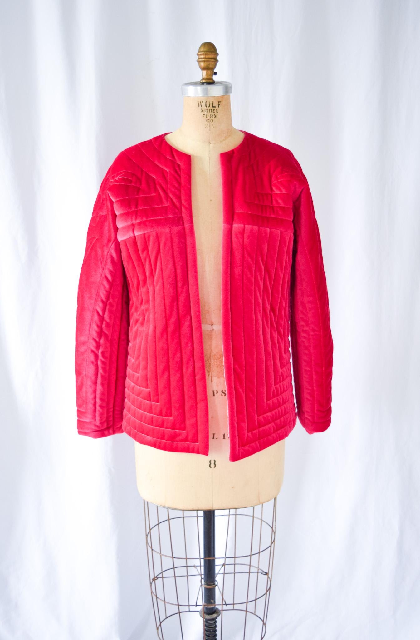 Velvet Dior Jacket - Etsy Singapore