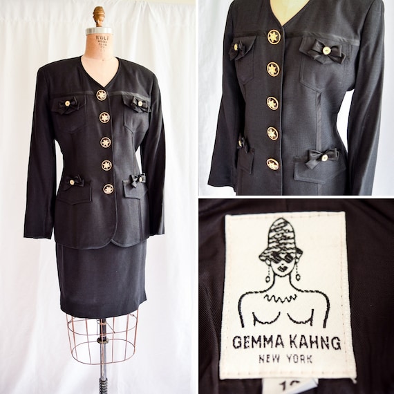 1990s Suit | Gemma Kahng | Vintage 90's Designer B
