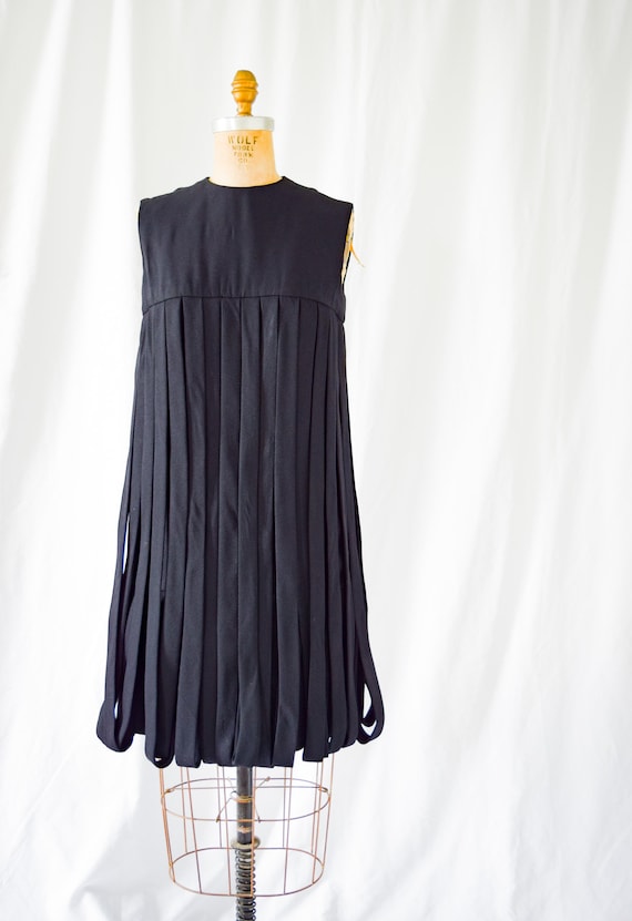 1960s Black Wool Crepe 'car Wash' Party Dress: Pierre Cardin MOD Style - Etsy Israel 1960s Black Wool Crepe 'car Wash' Party Dress: Pierre Cardin MOD Style - Etsy Israel