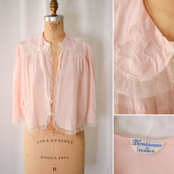 1930s Bed Jacket | Trousseaux by Terris | Vintage… - image 1