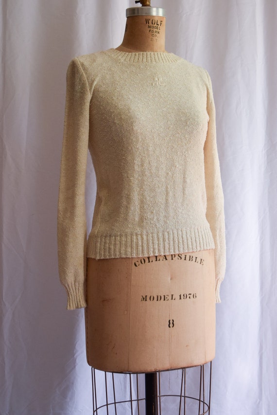 1970s Sweater | Courrèges | Vintage 70s Pullover … - image 3