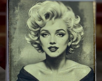 Marilyn Monroe Trinket Ring Box - Retro Vintage 1950s Style