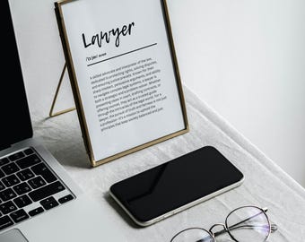 Definición de abogado: regalo exclusivo para abogados y profesionales del derecho