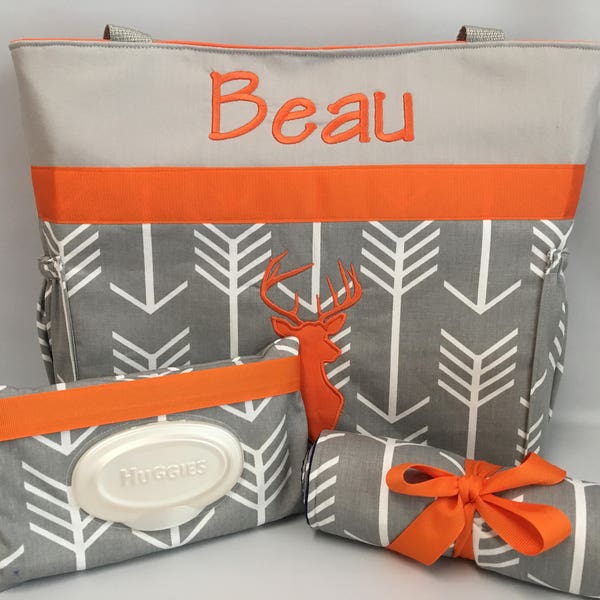 Chevron Changing Pad Cover Etsy