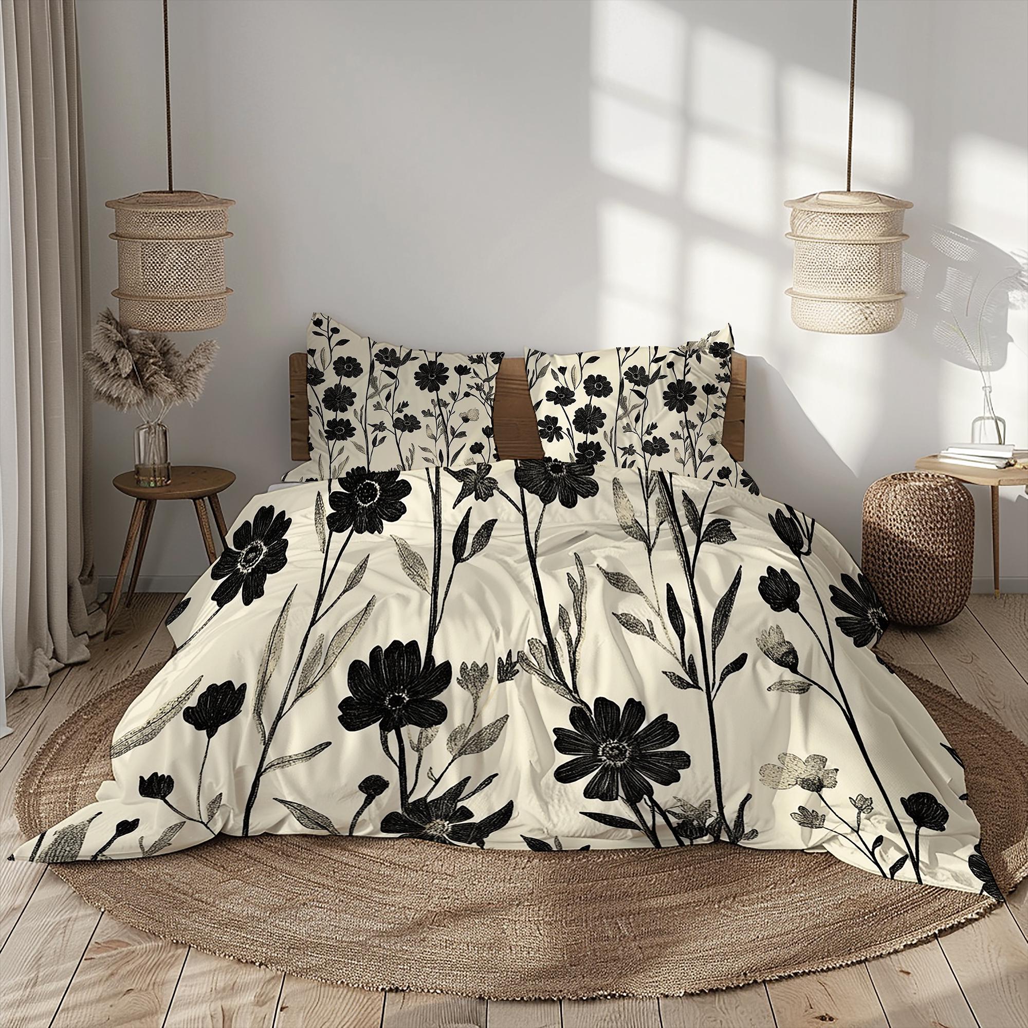 Black And Cream Comforternull