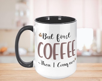 Sarcastic Coffee Lover Mug, Funny Office Gag Gift