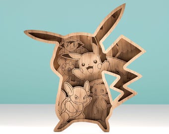Laser Cut Files - 6 Layers