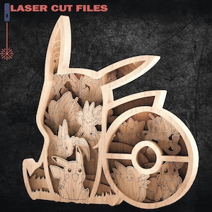 Laser Cutting Files - 6 layers