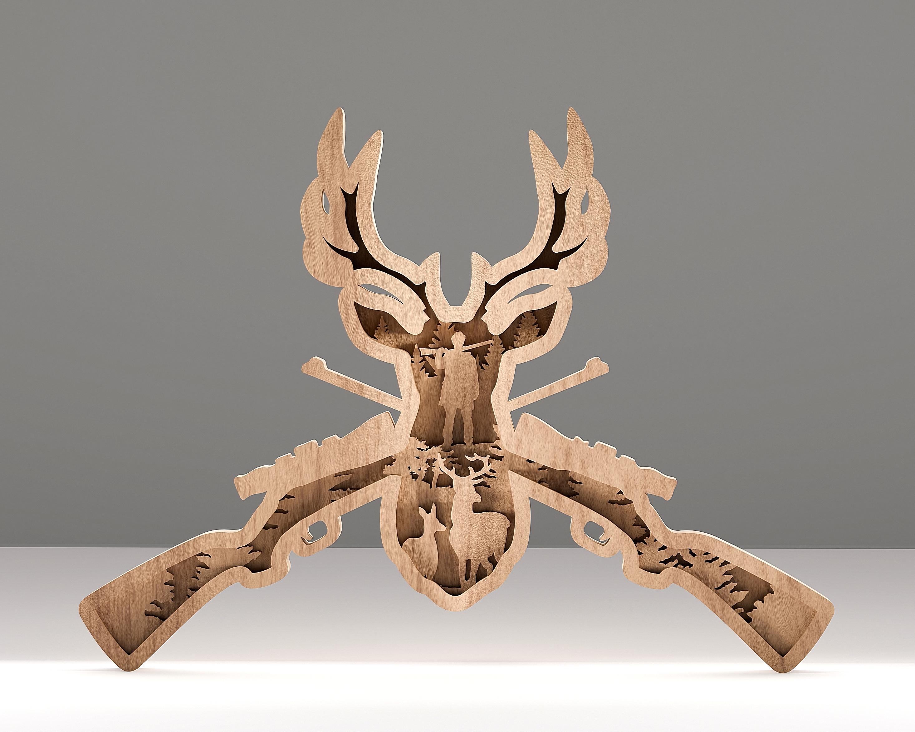 Mezzleloader Rifle Svg Hunting, Rifle SVG, Layered Rifle, Deer Hunting, Digital File, Laser ...